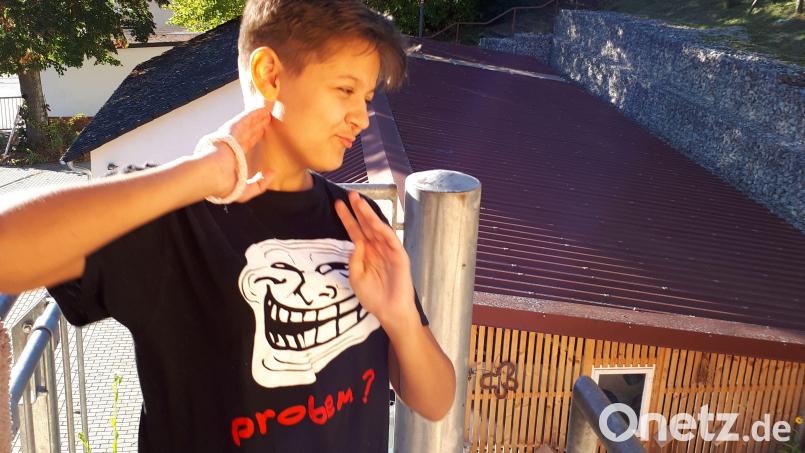 Leonie Huf mit ihrer neuen Kurzhaarfrisur. Bild: ge