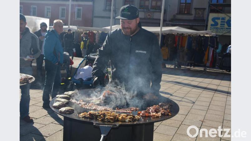 Kirwamarkt in Tirschenreuth. Bild: jr
