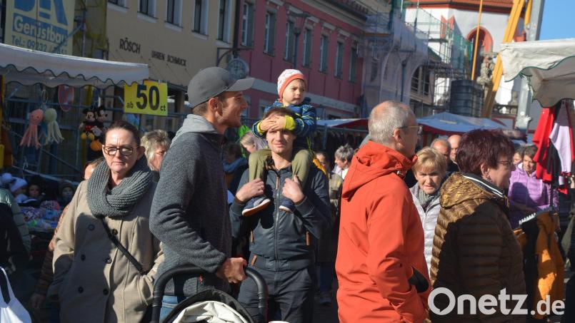 Kirwamarkt in Tirschenreuth. Bild: jr