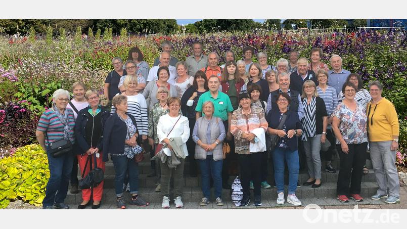 Drei sonnige Tage verbringen Sänger und Reisefreunde in Thüringen Bild: bk