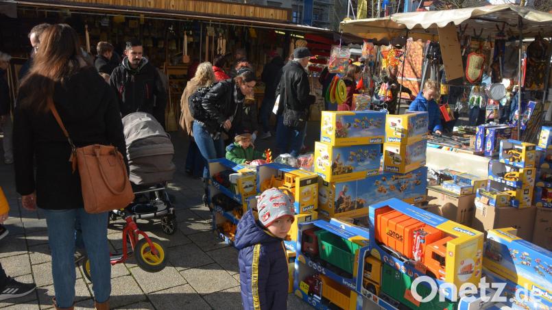 Kirwamarkt in Tirschenreuth. Bild: jr
