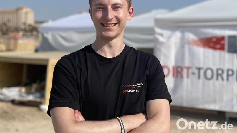 Christian Wender aus Hirschau blieb trotz etlicher Hiobsbotschaften und Katastrophen, die sich bei seinem USA-Ausflug ereigneten, cool. Bild: Florian Albinger/Team Dirt-Torpedo/exb
