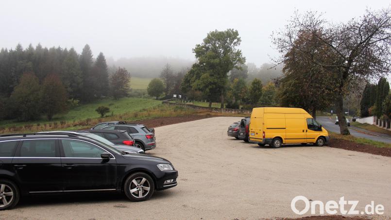 Der neue Parkplatz in Waldeck. Bild: stg