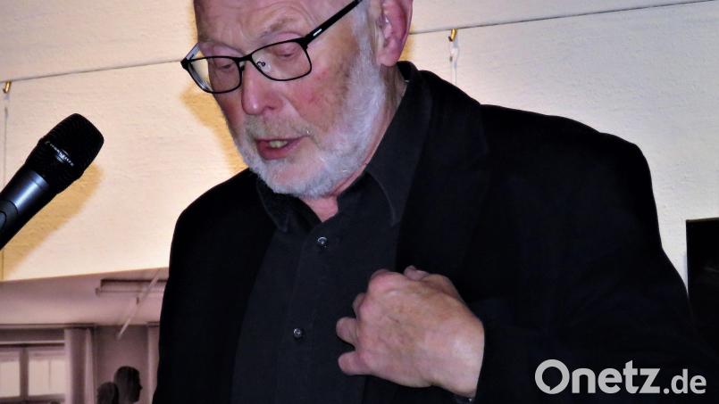 Galerist Hans-Joachim Goller nannte Robert Christ einen "wahren Künstler mit der Kamera". Bild: ubb