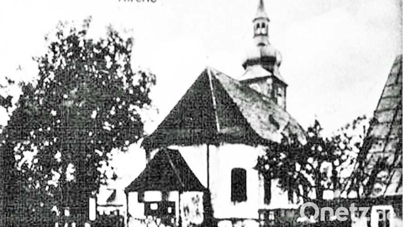 So sah die alte Kirche des Ortes Thurndorf aus. Bild: Archiv: Fritz Fürk