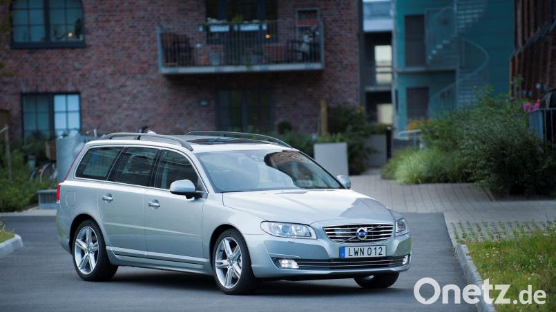 Schwedenstahl in beliebte Kombi-Form gepresst: Wie schneidet Volvos V70 aber als Gebrauchtwagen ab? Bild: Volvo/dpa