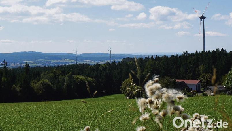 Die Windräder auf den Höhenzügen bei Bärnau sollen Zuwachs bekommen. Zwei Windparks bei Stöberlhof und am Steinberg sind geplant. Aber noch fehlen wichtige Unterlagen, bestätigte Markus Zapf, Jurist am Landratsamt Tirschenreuth, in der Sitzung des Naturschutzbeirates. Bild: Eger