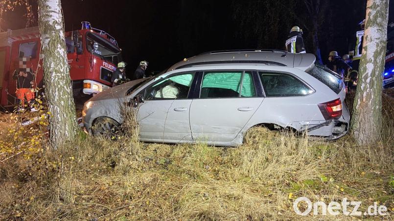 An dem Skoda entstand nach erster Einschätzung der Polizei Totalschaden. Bild: beg