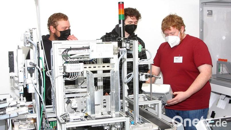 Der Informatik-Campus am BSZ Wiesau ist bestens ausgestattet. Ein Bild davon konnte man sich beim Tag der offenen Tür machen. Bild: wro