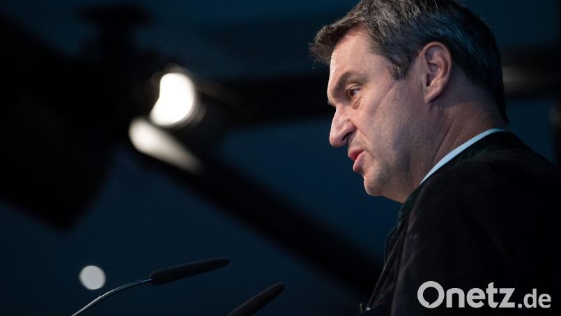 Ministerpräsident Markus Söder. Archivbild: Sven Hoppe