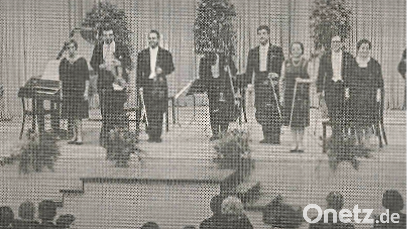 Beim ersten Meisterkonzert im Josefshaus am 7. November 1961 gastierte &quot;I Musici di Roma&quot; Repro: stg