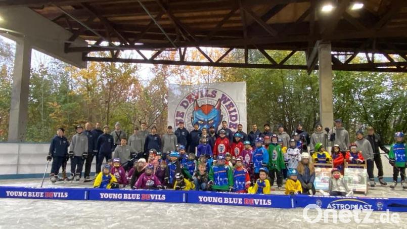 Kids Day der Young Blue Devils Bild: Christian Kaminsky/Young Blue Devils/exb