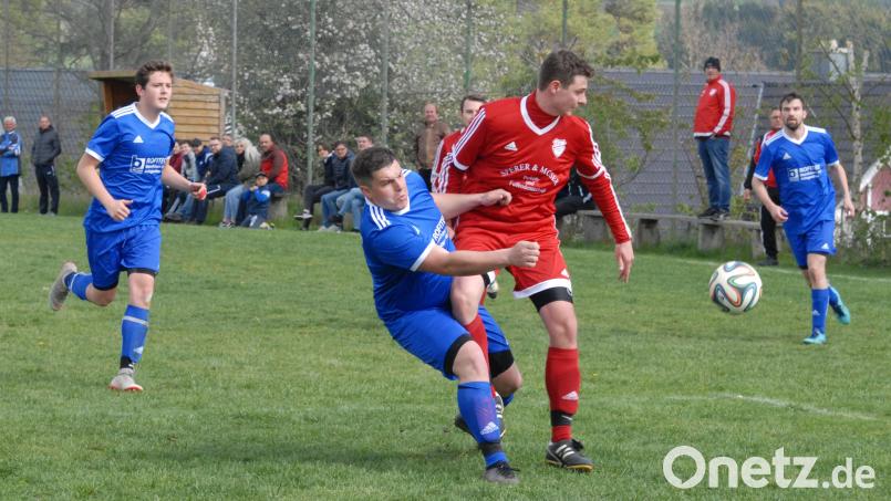 Das Derby zwischen dem SV Wildenau und der SG PüchersreuthII/Floß II ging es kurios zu. Hier ein Bild aus dem vergangenen Jahr. Archivbild: gb