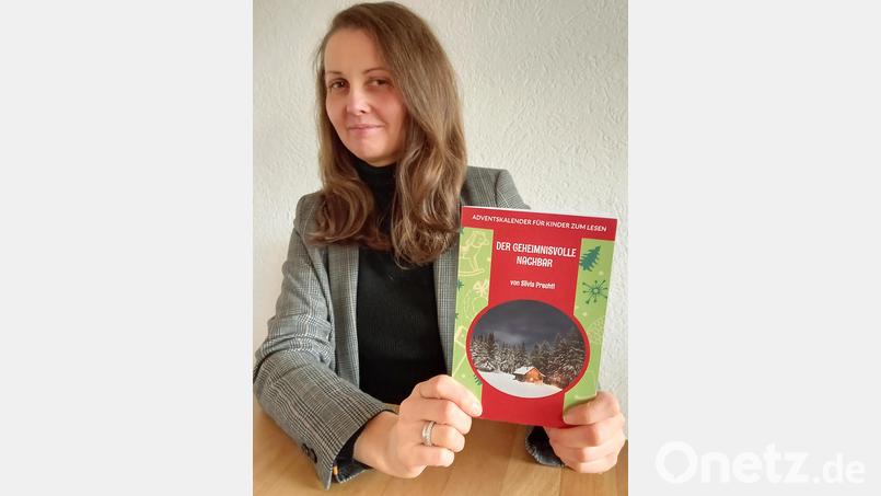 Silvia Prechtl aus Mehlmeisel hat mit ihrem Buch &quot;Der geheimnisvolle Nachbar&quot; einen spannenden Adventskalender kreiert. Bild: Silvia Prechtl/exb