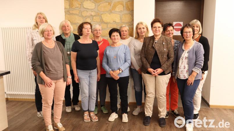 Der neue Vorstand der Frauen-Union Gebenbach, deren Vorsitzende künftig Susanne Lindner (hinten links) ist. Bild: ads