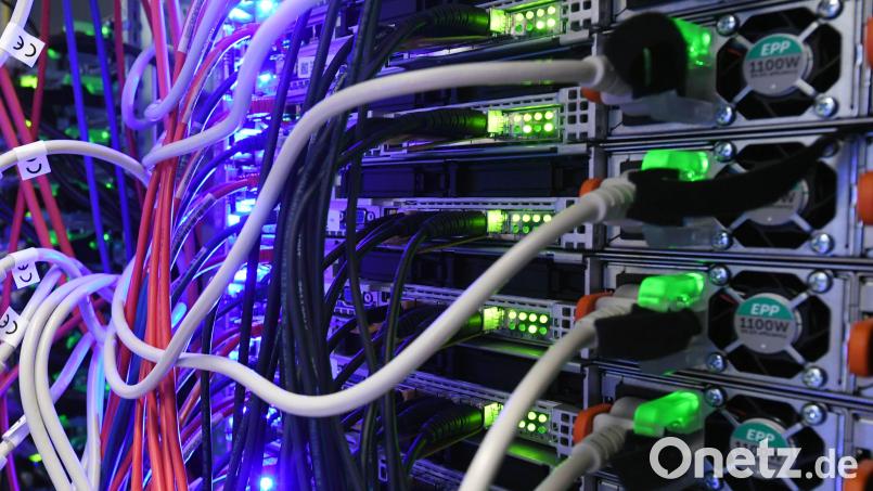 Ein Serverraum Symbolbild: Uli Deck, dpa