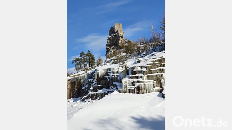Die Burgruine Flossenbürg , fotografiert von Alexander Jungwirth. Bild: Alexander Jungwirth/exb