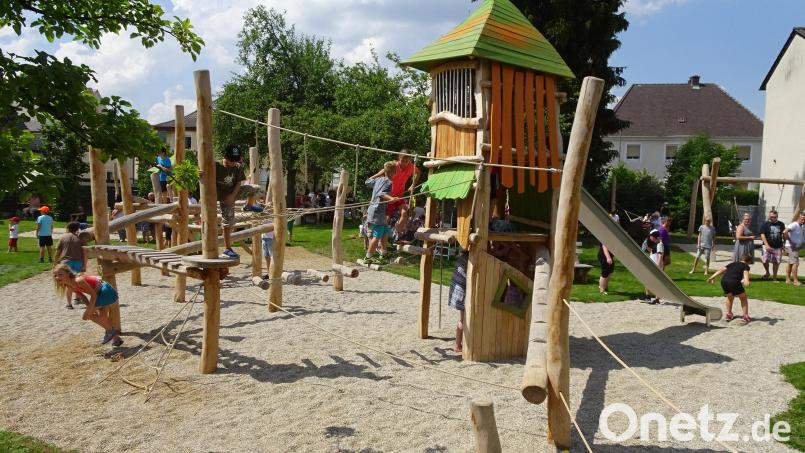 Natürlich wurden die neuen Geräte gleich ausprobiert Bild: hm