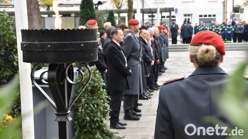 Volkstrauertag in der Konrad-Adenauer-Anlage Bild: hcz