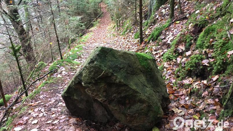 Der Stein im Weg Bild: sl