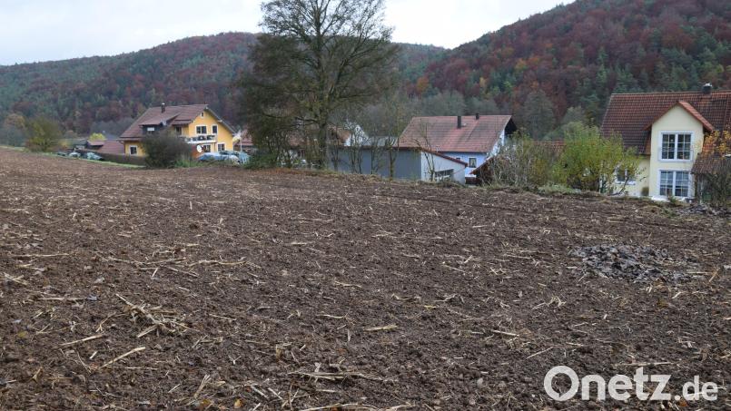 Das Baugebiet Emhof-Nord schließt sich nahtlos an das Baugebiet &quot;In der Zell&quot; an und wird von dort aus mit erschlossen. Bild: bö