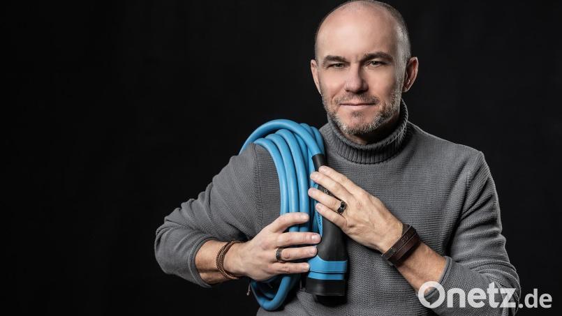 Pauls Saxa klärt über Elektromobilität auf. Bild: Photo Studio Büttner/exb