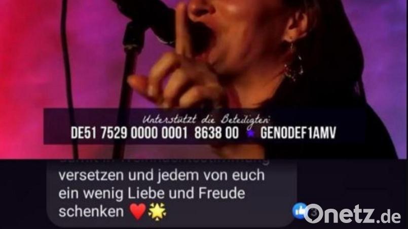 Zuhörer durften vor einem Jahr nicht in die Erlöserkirche. Während Diana Laden sang, kommentierten die Fans online in Echtzeit. Bild: facebook.com/lifeamberg