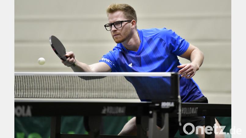 Der Kümmersbrucker Spitzenspieler Juraj Zatko in Aktion. Archivbild: Hubert Ziegler