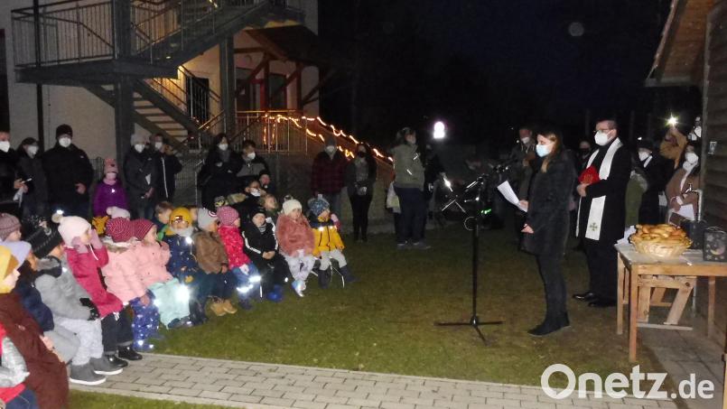 Kindergarten St. Josef feiert das Martinsfest. Bild: myd
