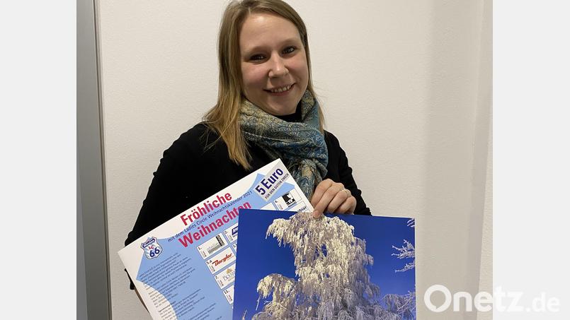Ladies-Circle-Präsidentin Victoria Krautter freut sich auf den Verkauf der Kalender für den guten Zweck. Bild: exb