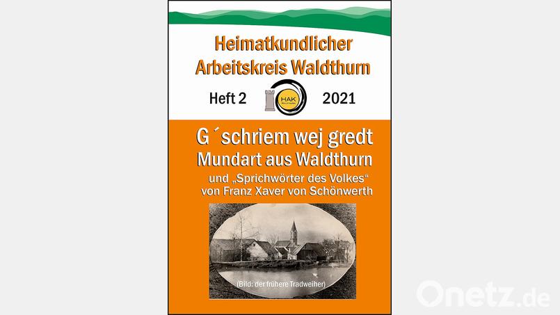 Titelseite Mundartbuch: &quot;G`schriem wej g`redt&quot; Bild: fvo