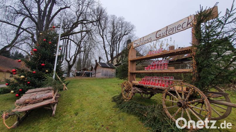 Aus vorbei. Vielleicht im nächsten Jahr. Schloss Guteneck war nahezu startklar für einen stimmungsvollen und berührenden Weihnachtszauber. Bild: Tietz