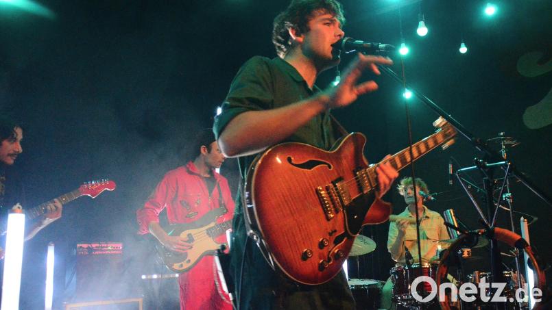 Die Berliner Band "Lions Sphere" war zu Gast bei der "Sünde" in Weiden im Ring-Kino. Bild: Kunz