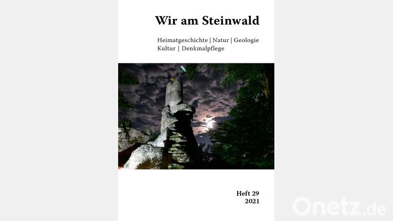 Das stimmungsvolle Titelbild, das die Gesellschaft Steinwaldia Pullenreuth für Band 29 ausgewählt hat, zeigt die Burgruine Weißenstein. Repro: wro