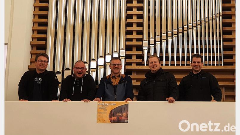 Thomas Haider, Josef Miethaner, Joachim Scheibl, Johannes Haider und Michael Haider (von links) werden ein Konzert ohne Publikum aufnehmen und es auf dem &quot;Bertomijo&quot;-YouTube-Kanal präsentieren. Bild: pi