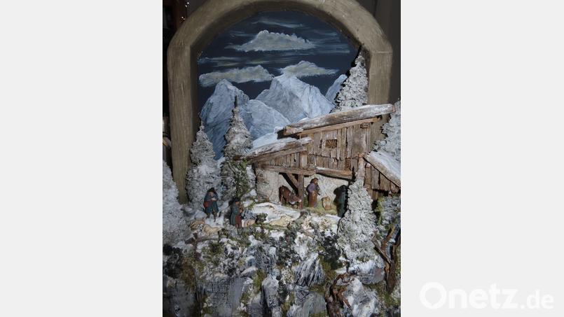Ein Besuch des Rosenberger Krippenwegs wird besonders bei Dunkelheit empfohlen. Dann nämlich sind die prächtig beleuchteten Ausstellungsstücke ein besonderer Hingucker. Bild: rlö