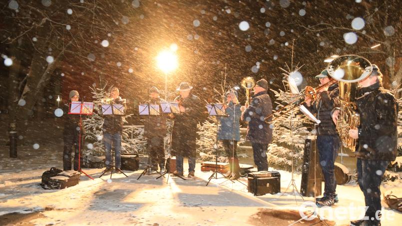 Advents- und Weihnachtsmusik wird es heuer im Stadtpark nicht geben. Die Konzertreihe wurde abgesagt. Auf dem Bild der Posaunenchor Erbendorf. Archivbild: njn