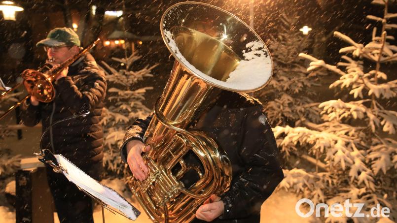 Advents- und Weihnachtsmusik wird es heuer im Stadtpark nicht geben. Die Konzertreihe wurde abgesagt. Auf dem Bild der Posaunenchor Erbendorf. Archivbild: njn