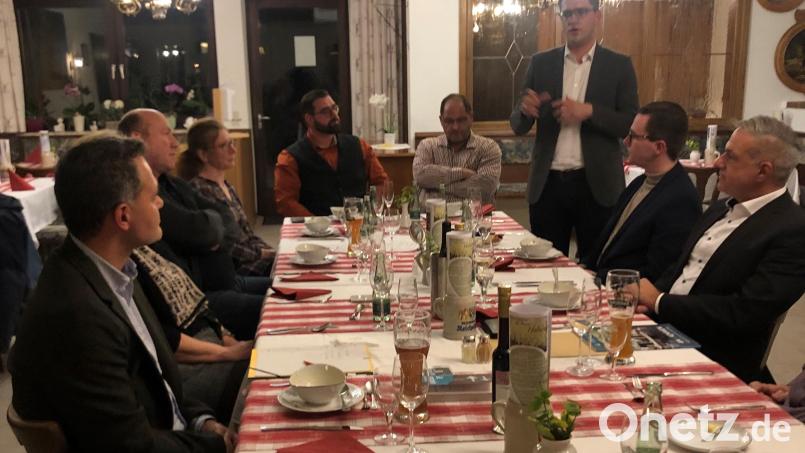 MdEP Christian Doleschal referierte beim Fischessen des Kreisverbandes der Mittelstandsunion im Landkreis Tirschenreuth. Bild: mez