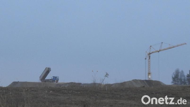 Dieses Foto hat der LBV mit seiner Pressemitteilung veröffentlicht. Es soll die Arbeiten an der Baustelle in Hütten belegen. Bild: LBV