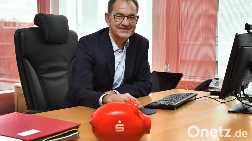 Dieter Meier, Vorstandesvorsitzender der Sparkasse Amberg-Sulzbach. Bild: Petra Hartl