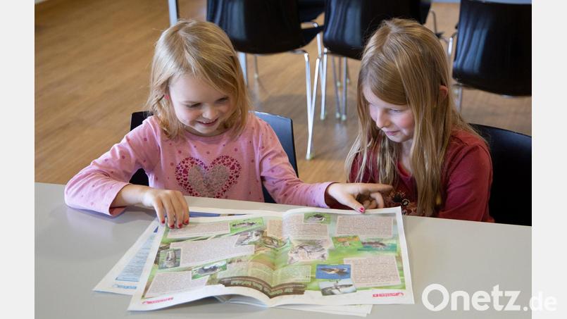 In der Kinderzeitung gibt es spannende Wissensthemen mit vielen Bildern und einfachen Texten. Bild: Martin Zimmer