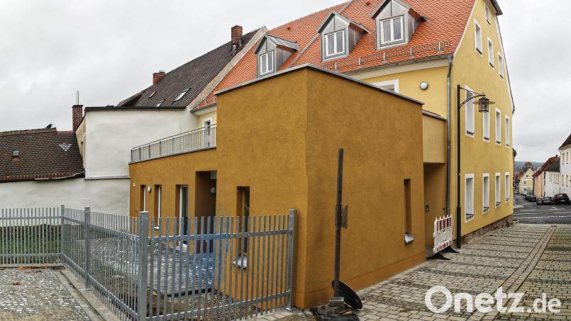 Die Teilnehmer der Stadtführungen an den Adventsamstagen dürfen auch einen Blick in die neue Tagespflegeeinrichtung werfen. Bild: njn