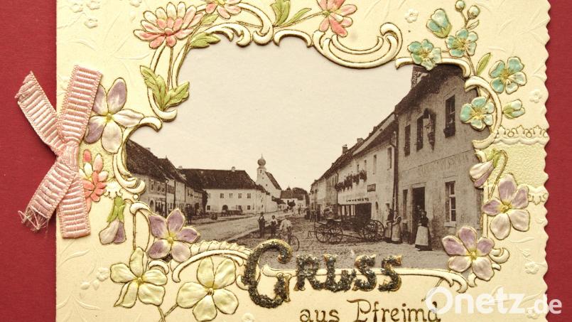 Großer Beliebtheit erfreuten sich dekorative Grußkarten Bild: hm