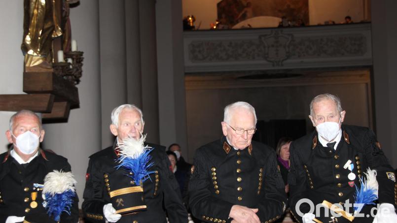 Die Barbarafeier ist Tradition beim Bergknappenverein Amberg. Bild: ads