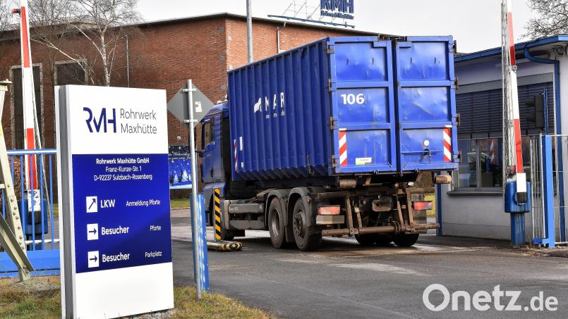 Auch nach der Beantragung des Sanierungsverfahrens in Eigenverwaltung soll der Betrieb im Rohrwerk weiterlaufen. Bild: Stephan Huber