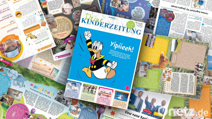 Am 3. Dezember ist die erste reguläre Ausgabe der Kinderzeitung von Oberpfalz-Medien erschienen. Kindgerecht und unterhaltsam werden darin verschiedenste Themen aufgegriffen und erklärt. Bildmontage: Martin Zimmer