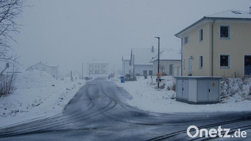 Der Haberländer Gemeinderat befasste sich mit einer Verkehrsberuhigung (Zone 30) für den Bereich &quot;Am Bühl&quot; in Döltsch. Bild: sm