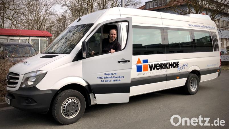 Ein Kleinbus des Werkhofs Amberg-Sulzbach soll bald auch in Vilseck als Senioren-Shuttle unterwegs sein. Bild: e