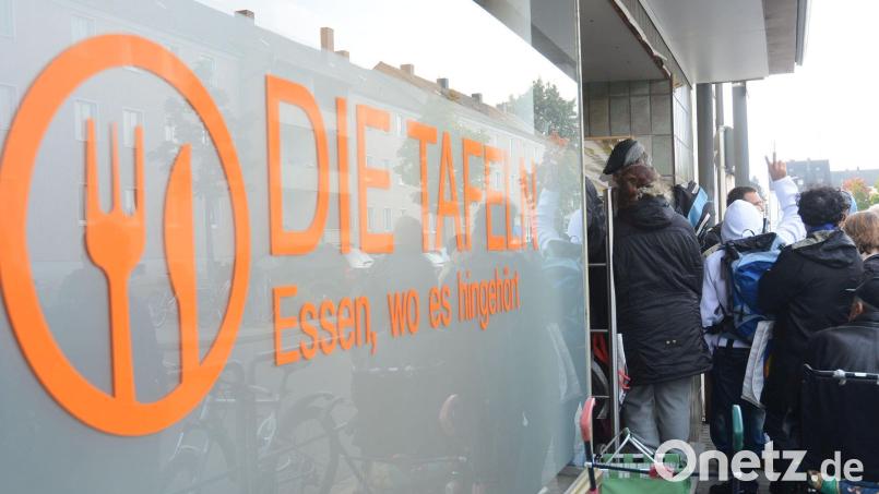 Bei der Tafel in der Fichtestraße haben alle Zutritt, egal ob geimpft oder ungeimpft. Bild: Gabi Schönberger